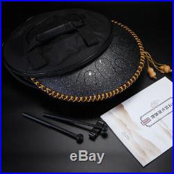 14 14 Notes Hand Pan Handpan Steel Tongues Drum Brass C Minor with Bag Book