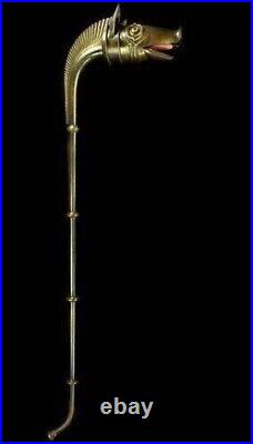 18 Gauge Brass Medieval Celtic Deskford carnyx Fully Playable Sound BEST