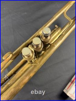 1900 PARIS WORLD FAIR JEROME THIBOUVILLE AWARD TRUMPET by COUESNON -JAZZ in Case