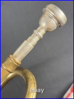 1900 PARIS WORLD FAIR JEROME THIBOUVILLE AWARD TRUMPET by COUESNON -JAZZ in Case