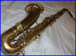 1913 Conn Tenor Saxophone, Beautiful Vintage Sax, Plays Great