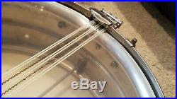 1920s Vintage Ludwig 5x14 Super Ludwig Brass Snare Drum