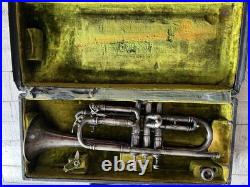 1921 Frank Holton & Co. Holton-Clarke Model Bb/C Cornet, Serial 62256 1921 Frank Holton & Co. Holton-Clarke Model Bb/C Cornet, Serial 62256