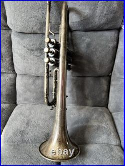 1921 Frank Holton & Co. Holton-Clarke Model Bb/C Cornet, Serial 62256
