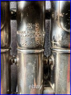 1921 Frank Holton & Co. Holton-Clarke Model Bb/C Cornet, Serial 62256