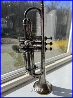 1921 Frank Holton & Co. Holton-Clarke Model Bb/C Cornet, Serial 62256