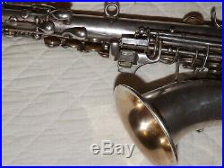 1922 Conn New Wonder Pre-Chu Curved Soprano Sax/Saxophone, Silver, Plays Great