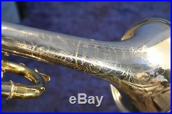 1925 C G Conn 22B New York Symphony Trumpet-Unfortunately, Very Heavily Played