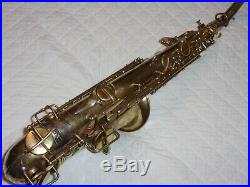 1925 Conn New Wonder Gold-Plated Portrait Pre-Chu Alto Saxophone, Plays Great