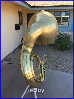 1925 HN White'KING' Jumbo Sousaphone Model 1266 FOUR VALVES, 30-inch bell