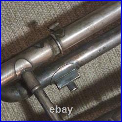1927 CG CONN 22B SILVER PLATED BELL A/Bb TRUMPET