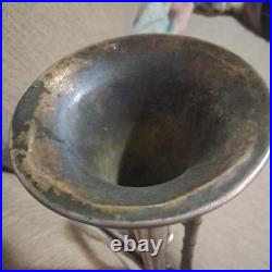 1927 CG CONN 22B SILVER PLATED BELL A/Bb TRUMPET