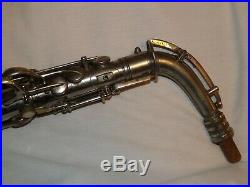 1927 Conn New Wonder II Chu Alto Sax/Saxophone, Original Plating, Plays Great