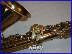 1932 Conn 6m-Style Transitional Alto Saxophone, Condition Fair, Plays Great