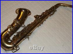 1932 Conn Transitional 6m-Style Alto Saxophone, Non-Microtuner Neck, Plays Great