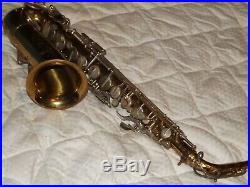 1933 Selmer Super Cigar Cutter Alto Saxophone #184XX, Plays Great on Recent Pads