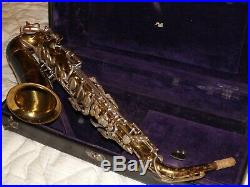 1933 Selmer Super Sax Cigar Cutter Alto Saxophone #184XX, Recent Pads Complete