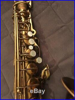 1935-36 Conn Transitional Naked Lady Alto Sax with rare New York Neck
