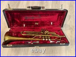 1936 Vintage King H. N. White Trumpet. One Piece Bell. GREAT! 182476