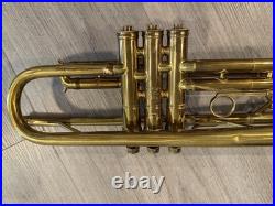 1936 Vintage King H. N. White Trumpet. One Piece Bell. GREAT! 182476