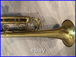 1936 Vintage King H. N. White Trumpet. One Piece Bell. GREAT! 182476