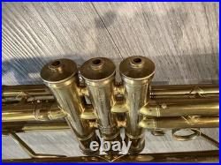 1936 Vintage King H. N. White Trumpet. One Piece Bell. GREAT! 182476