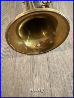 1936 Vintage King H. N. White Trumpet. One Piece Bell. GREAT! 182476
