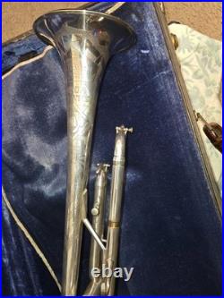 1937 -1938 King Silvertone Liberty #2 Trumpet Sterling Silver Bell