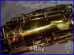 1938 Conn 10M Tenor Sax/Saxophone, Naked Lady, Original Laquer, Plays Great