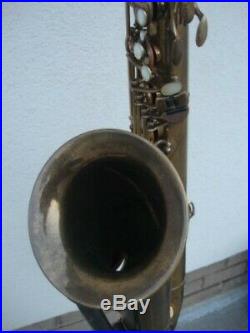 1938 Selmer Balanced Action Tenor Saxophone Artist Owned -Benny Goodman's Band