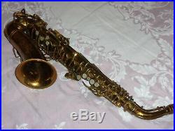 1940 Conn 6m VIII Alto Saxophone, Plays Great on Correct Older Conn Reso-Pads