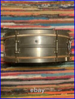 1940s WFL Ideal Nickel Over Brass Snare Drum