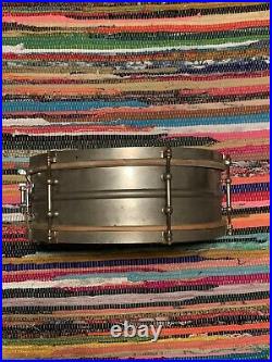 1940s WFL Ideal Nickel Over Brass Snare Drum