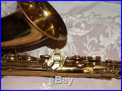 1942 Conn 10M Tenor Sax/Saxophone, Naked Lady, Rolled Toneholes, Plays Great