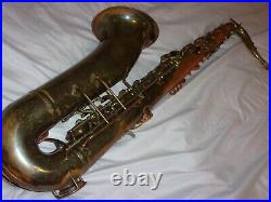 1945 King Zephyr Tenor Sax/Saxophone, Worn Vintage Laquer, Plays Great