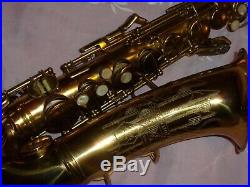 1946 Conn 6m Alto Saxophone, Plays Great on Correct Conn Reso-Pads, Nice