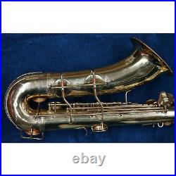 1947 Conn 10M Naked Lady Tenor Saxophone, Rolled Tone Holes