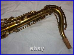 1947 Conn 10m Tenor Sax/Saxophone, Original Laquer, Flat Metal Resonators, Nice
