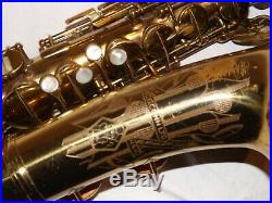 1947 Conn 6m Alto Saxophone #320XXX, Original Laquer, Lady, Plays Great, Nice