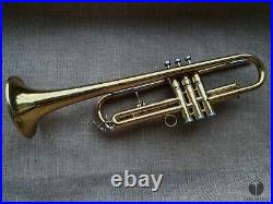 1947 E. K. Blessing CO. SUPER ARTIST Elkhart, IND, case, mpc GAMONBRASS trumpet
