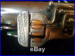 1948 Buescher 400 Top Hat and Cane Tenor Saxophone Needs Repairs but Great Price