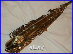 1949 Buescher Big B Aristocrat Alto Saxophone, Original Laquer, Plays Great