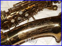1949 Conn 6m Alto Saxophone #333XXX, Original Laquer, Lady, Plays Great
