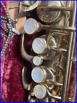 1950s Elkhart By Buescher 20A Alto Intermediate Saxophone