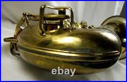 1951 Buescher 400 Top Hat & Cane Professional Tenor Saxophone Snap In Pads Rare