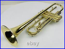 1951 Conn Pan American Trumpet, Raw Brass, EXCELLENT CONDITION & New ProTec Case