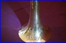 1952 CG Conn 44H Connqueror'Vocabell' Professional Tenor Trombone-Elkhart Ind
