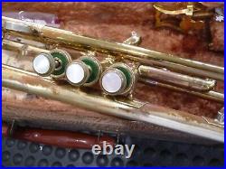 1952 Vintage F. E. Olds & Son Ambassador Trumpet With Original Case & Paperwork