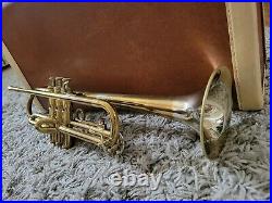 1953 F. E. Olds &Son STUDIO Trumpet hard case & extras CHECK? JUST SERVICED