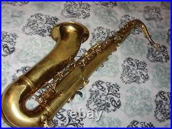 1954 King Super 20 Tenor Sax/Saxophone, Original Laquer, Recent Pads Complete